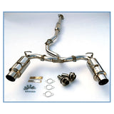 Invidia 12 Scion FRS/BRZ 60mm N1 Polish Tip Cat- Back Exhaust (HS12SSTGTP)