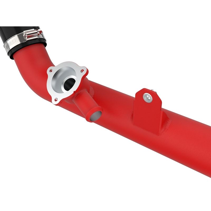 aFe Power BladeRunner Aluminum Hot and Cold Charge Pipe Kit - Red for 20-23 Ford Explorer ST V6 3.0L (tt) (46-20654-R)