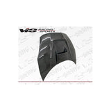 VIS Racing Invader Style Black Carbon Fiber Hood (00TYCEL2DVS-010C)