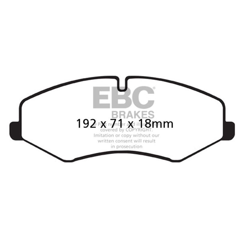 EBC Yellowstuff Street And Track Brake Pads (DP42060R)