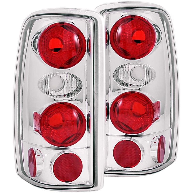 ANZO USA 2000-2006 Chevrolet Suburban Taillights Chrome (211008)