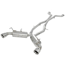 Load image into Gallery viewer, Takeda 2-1/2in 304 Stainless Steel Cat-Back Exhaust System (49-36107)