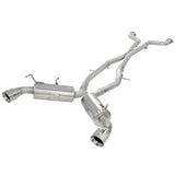 Takeda 2-1/2in 304 Stainless Steel Cat-Back Exhaust System (49-36107)