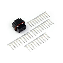 Load image into Gallery viewer, Haltech Plug and pins only - AMP 34 pin Key 2 - 4 Row 4 Key Superseal (HT-030011)