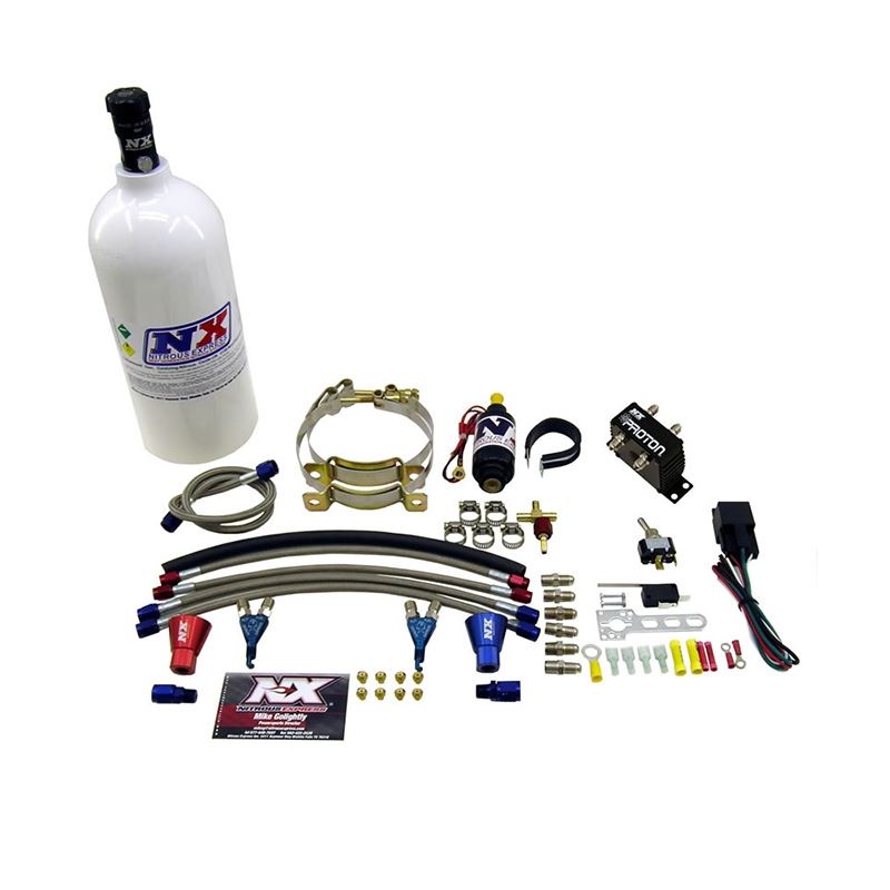 Nitrous Express 2 Cyl Proton Nitrous Kit w/2.5lb Bottle (61026-2.5P)