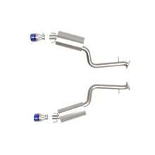 Load image into Gallery viewer, Takeda 2-1/2 IN 304 Stainless Steel Axle-Back Exhaust System w/ Blue Tip (49-36060-L)