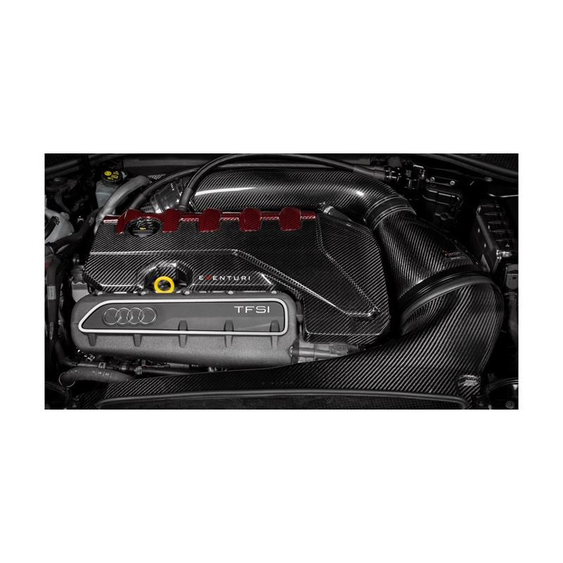 Eventuri Audi 8V RS3 / 8S TTRS / F3 RSQ3 Carbon Kevlar Engine Cover (EVE-ST38V8S-CF-ENG)