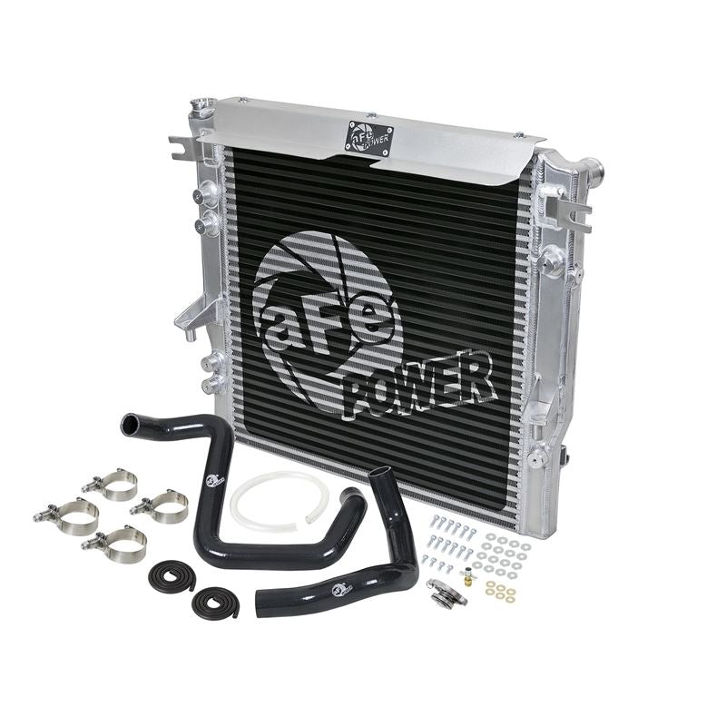 aFe BladeRunner GT Series Bar and Plate Radiator w/ Hoses (46-50012-B)