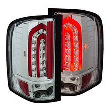 Load image into Gallery viewer, ANZO USA 2007-2013 Chevrolet Silverado 1500 LED Taillights Chrome (321341)