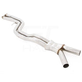 GTHaus Full Cat-Back LX Pipes (Dual 65mm piping), Titanium for 2020 BMW M2(BM3104010)