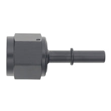 Load image into Gallery viewer, DeatschWerks 10AN Female Flare Swivel to 5/16in Male EFI Quick Disconnect - Anodized Matte Black (6-02-0134-B)