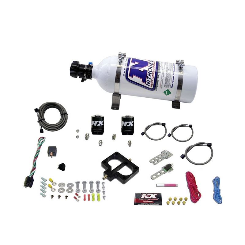 Nitrous Express Dodge TBI (Magnum) Nitrous Plate Kit (Magnum Engine) w/5lb Bottle (20945-05)