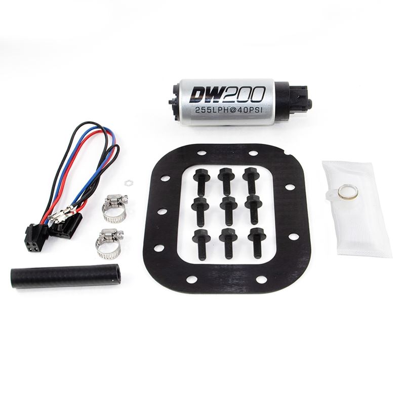 Deatschwerks DW200 series, 255lph in-tank fuel pump w/ install kit (exc ZR-1) (9-201-1029)