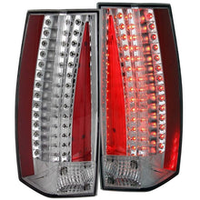 Load image into Gallery viewer, ANZO USA 2007-2011 Cadillac Escalade LED Taillights Chrome (321287)