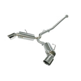 aFe Takeda 2-1/2 IN 304 Stainless Steel Cat-Back Exhaust System w/Polished Tip (49-36023-1P)