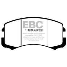 Load image into Gallery viewer, EBC Yellowstuff Street And Track Brake Pads (DP41678R)