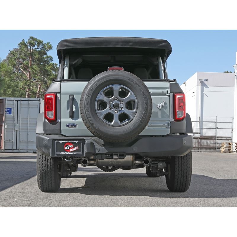 aFe Power Axle-Back Exhaust System for 2021-2022 Ford Bronco(49-33137-C)