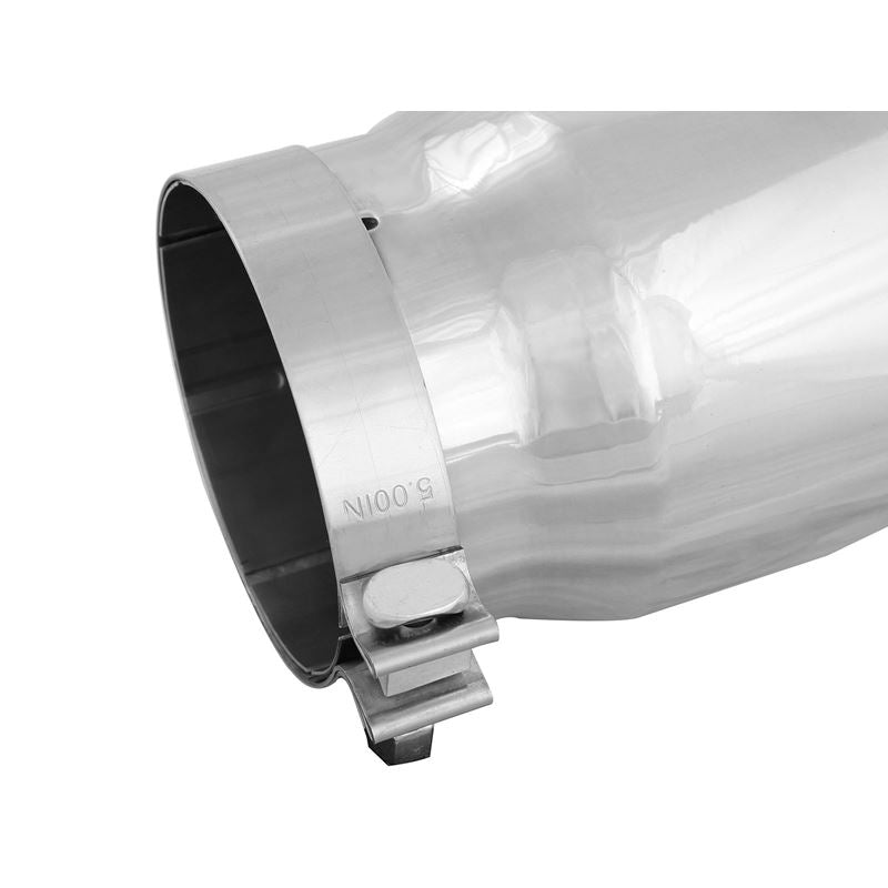 aFe MACH Force-Xp 304 Stainless Steel Clamp-on Exhaust Tip Polished (49T50604-P12)