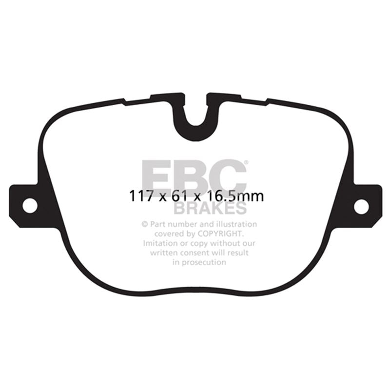 EBC Yellowstuff Street And Track Brake Pads (DP42068R)