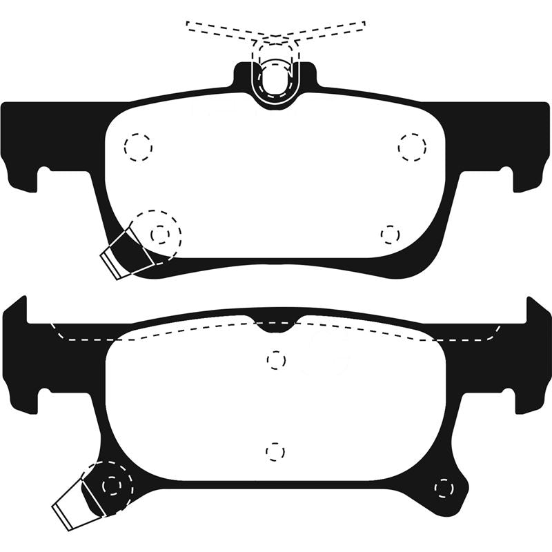 EBC Greenstuff 2000 Series Sport Brake Pads (DP23079)