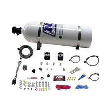 Load image into Gallery viewer, Nitrous Express All Ford EFI Single Nozzle Nitrous Kit (35-150HP) w/15lb Bottle (20922-15)