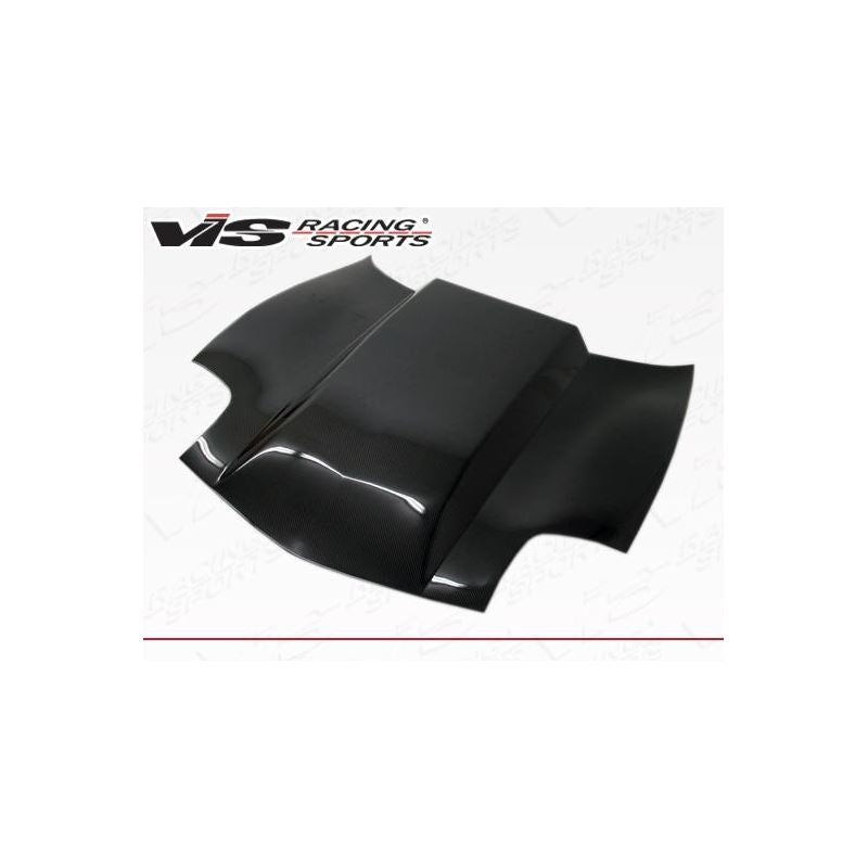 VIS Racing Cowl Induction Style Black Carbon Fiber Hood (97CHCOR2DCI-010C)