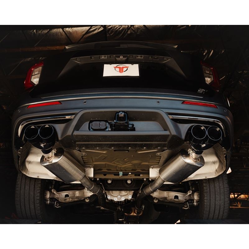 Thermal R&D 2020+ Ford Explorer ST - 3" Catback Exhaust W/ NEW VERSION Black TIP (B917-C917-C)