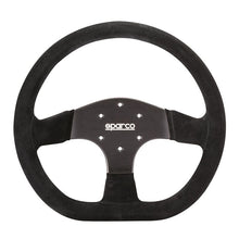 Load image into Gallery viewer, Sparco R353 Racing Steering Wheel, Black Suede (015R353PSN)