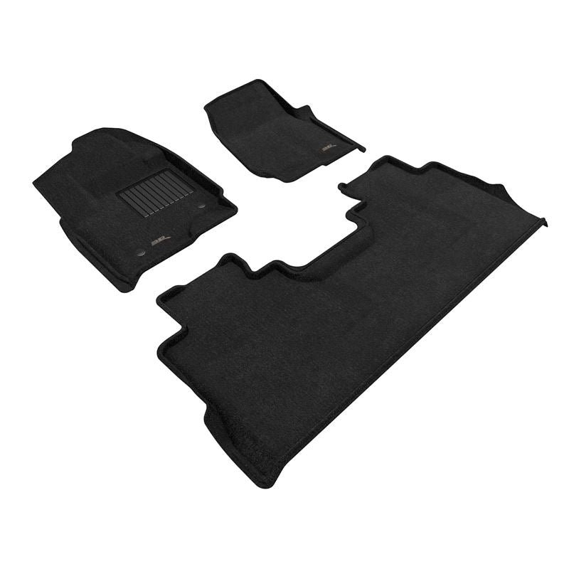 3D Maxpider 17-21 Ford F-250 / 350 Supercrew 5-Seat Supercrew Elegant Black R1 R2 (L1FR10804709)