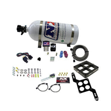 Load image into Gallery viewer, Nitrous Express Single Entry Crossbar RNC .178 4500 Flange Nitrous Kit (250-650HP) w/10lb Bottle (63970-10)