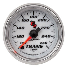 Load image into Gallery viewer, AutoMeter C2 52mm 100 - 260 Deg. F Electronic Trans Temp Gauge (7157)