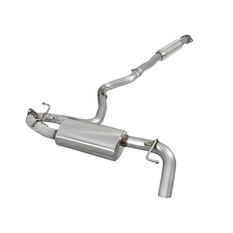 Takeda 2-1/2 IN 304 Stainless Steel Cat-Back Exhaust System (49-36803)