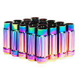 Blox Racing 12-Sided P17 Tuner Lug Nuts 12x1.25 - NEO Chrome Steel - Set of 20 (BXAC-00145-NEO)