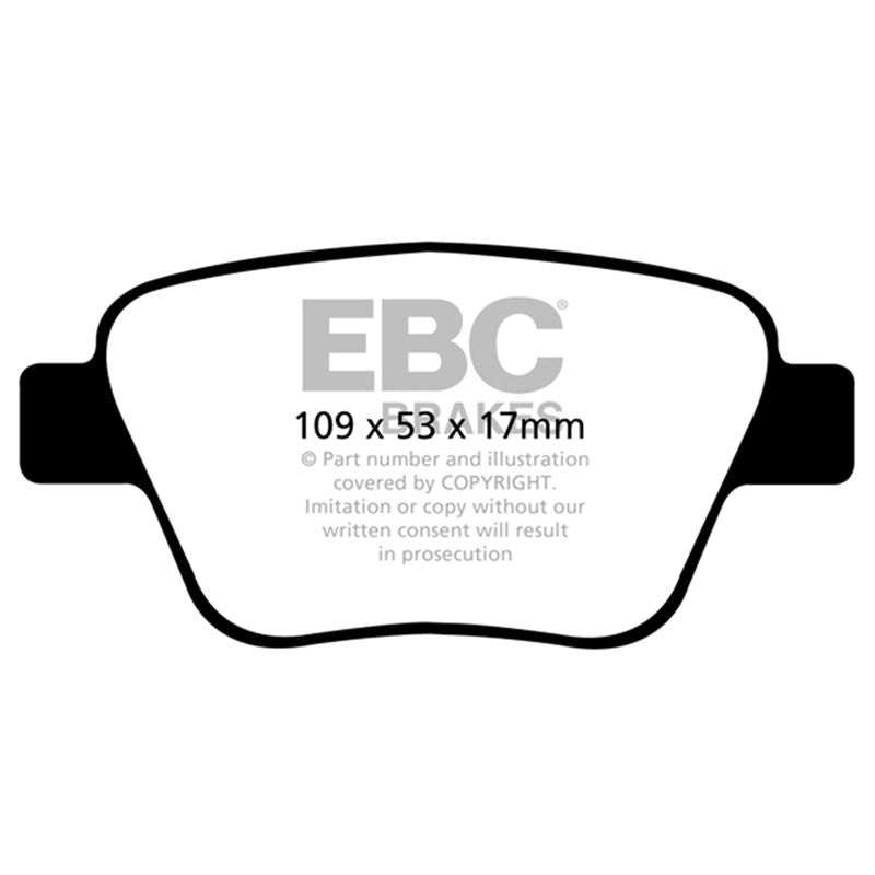 EBC Redstuff Ceramic Low Dust Brake Pads (DP32075C)