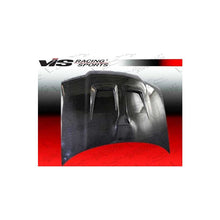 Load image into Gallery viewer, VIS Racing Monster Style Black Carbon Fiber Hood (99VWJET4DMON-010C)