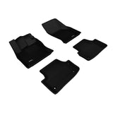 3D Maxpider KAGU Floor Mat, BLACK, 1ST ROW/2ND ROW (L1AD03301509)