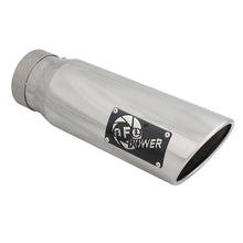 Load image into Gallery viewer, aFe MACH Force-Xp 409 Stainless Steel Clamp-on Exhaust Tip Polished (49T40501-P15)