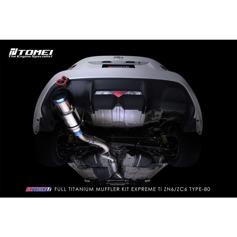 FULL TITANIUM MUFFLER KIT EXPREME Ti ZN6/ZC6 TYPE-80 (TB6090-SB03C)