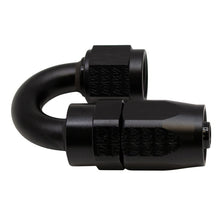 Load image into Gallery viewer, DeatschWerks 6AN Female Swivel 180-Degree Hose End CPE - Anodized Matte Black(6-02-0804-B)