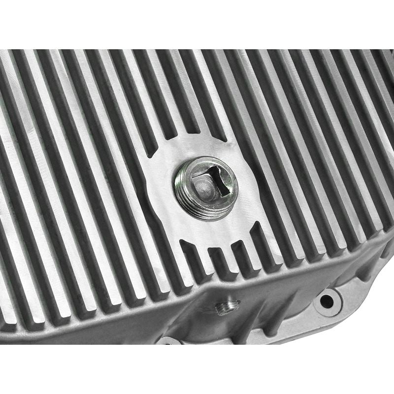 aFe Power Transmission Pan Raw w/ Machined Fins (46-70060)