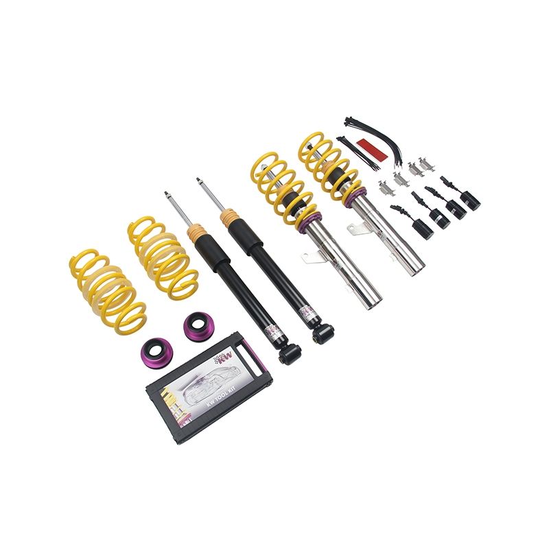 KW Suspension Coilover Kit V2 Bundle for Volkswagen Golf VII R GTI incl. EDC Bundle (1528000R)