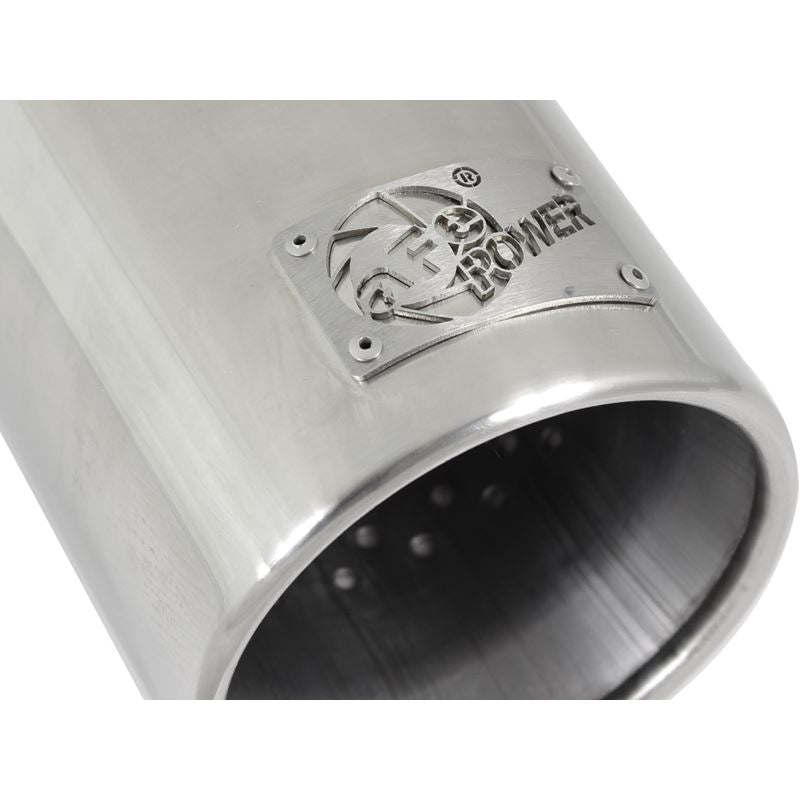 aFe MACH Force-Xp 304 Stainless Steel Clamp-on Exhaust Tip Polished (49-92043-P)