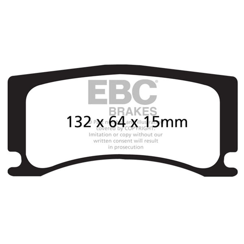 EBC Yellowstuff Street And Track Brake Pads (DP42112R)