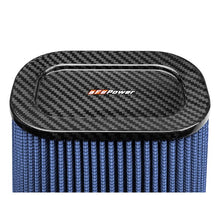 Load image into Gallery viewer, aFe Track Series Intake Replacement Air Filter w/ Pro 5R Media - Carbon Fiber top (24-90110-CF)