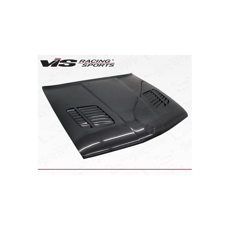 VIS Racing GTR Style Black Carbon Fiber Hood (84BME302DGTR-010C)