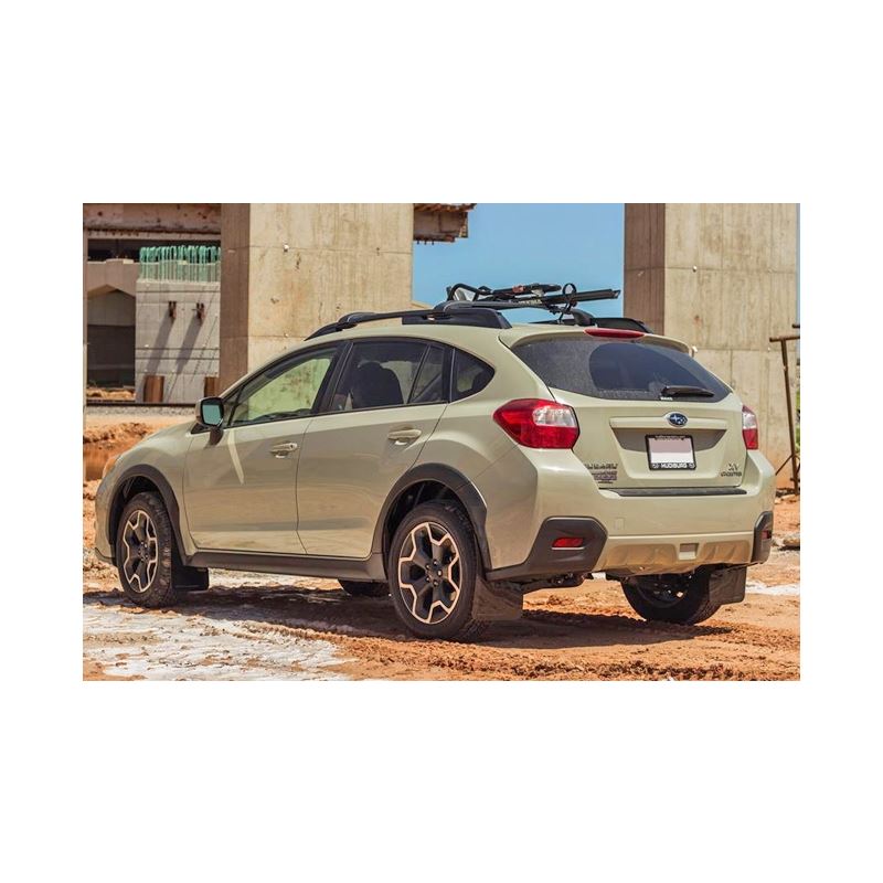 Rally Armor Red Mud Flap/White Logo for 2013-2015 Subaru XV Crosstrek (MF26-UR-RD/WH)