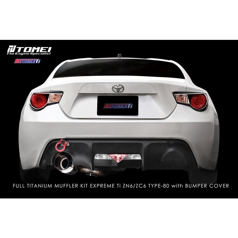 FULL TITANIUM MUFFLER KIT EXPREME Ti ZN6/ZC6 TYPE-80 (TB6090-SB03C)