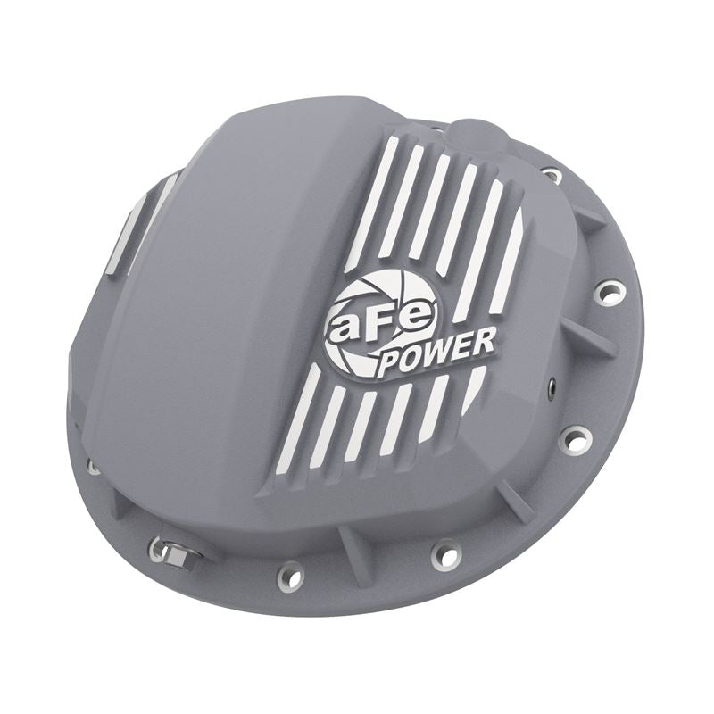 aFe Street Series Dana 30 Front Differential Cover Raw w/Machined Fins GM Gas Trucks/SUV(46-71140A)