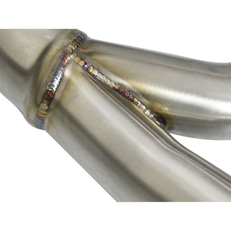 aFe MACH Force-Xp 2-1/2in Stainless Steel Axle Back Exhaust System w/ Polished Tips (49-36338-P)