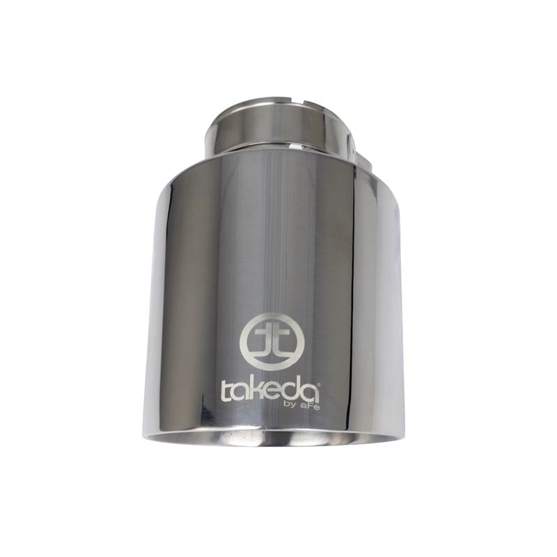 Takeda 304 Stainless Steel Clamp-on Exhaust Tip Polished (49T25454-P07)